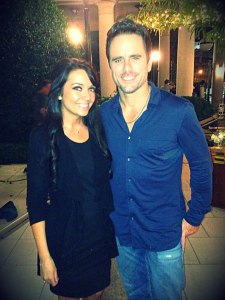 Jacy Dawn with "Nashville" star Charles Esten