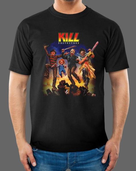 The out of print Kill Destroyers T-shirt from Fright Rags is another favorite of owner Ben Scrivens.  (SUBMITTED PHOTO BY BEN SCRIVENS)